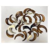 Replicas of Different Species of Bear Claws