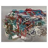Assorted Beads on Strings