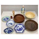 Wooden, Ceramic & Porcelain Dishes & More