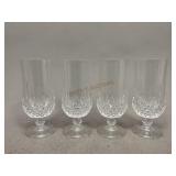 Four Crystal Tumblers