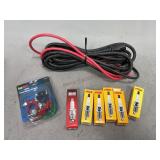 Assorted Wires, Spark Plugs and More
