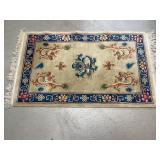 Small Area Rug with Dragons