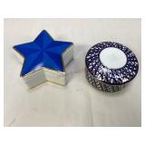 Two Vintage Tiffany & Co. Trinket Boxes