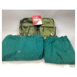 Two Fishing Gear Bags, Adult Outerwear & More