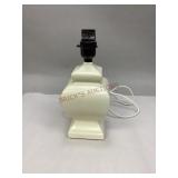 Small Cream Color Table Lamp-Works