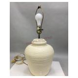 Stucco Style Table Lamp - Works