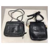 Two Vintage Black Purses