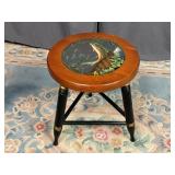 L. Hitchcock Painted Stool
