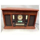 Wooden Music Centre with Recordable CD Player