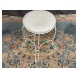 Stool with Metal Base