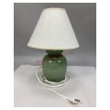 Sage Green Table Lamp - Works