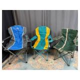 Three Camping Chairs