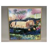 Lion and the Blue Tree by Mike Smith