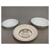 Corelle Mixing Bowls and Hankook Pie Plate