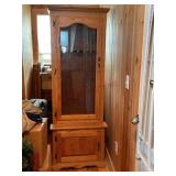 Oak Gun Cabinet
