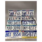 Assorted License Plates
