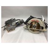 Porter-Cable Sander & Circular Saw