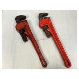 Two Pipe Wrenches