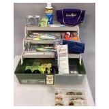 Plano Three-Tray Tackle Box, Assorted Gear & More