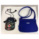 Vera Bradley Purse & Satin Drawstring Pouch