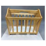 Wooden Magazine Rack