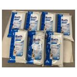 Several Packages of Bath Washcloths