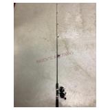'Black Eagle' Fishing Pole & Garcia Mitchell Reel