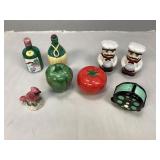 Assorted Salt & Pepper Shakers
