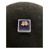 14K Gold & Gemstone Ring