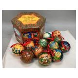 Twelve Days of Christmas Paper Ornaments