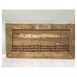 Handmade Wooden 'Fence' Wall Hanging