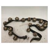7 Foot Belt Vintage Sleigh Bells