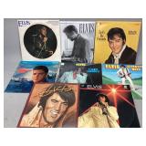 Assorted Elvis Presley Albums & Calendar