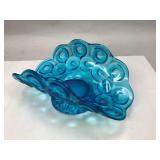 Vintage L.E. Smith Glass Co. 'Moon & Stars' Dish