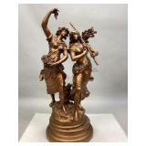 Auguste Moreau Figural Sculpture