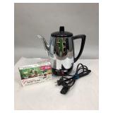 Vintage Universal Coffeematic Percolator & Filters