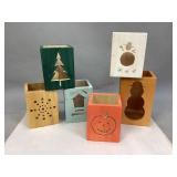 Handmade Wooden Candle Holders