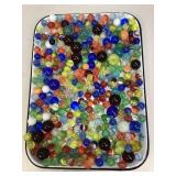 Assortment of Vintage Marbles