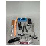 Assorted Knives and More