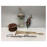 Assorted Collectible Antiques