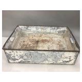 Rustic Galvanized Tray