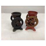 Vintage Miniature Cast Iron/Metal Coffee Grinders