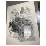 Signed Print Artist Bill Oneil