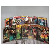 Assorted Eerie Comic Books