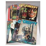 Vintage Creepy Comic Books