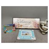 Beach Themed Decor and Photo Frames