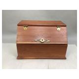 Vintage Wooden Breadbox