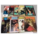Series of Vintage Vampirella Comic Books