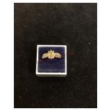 10K Gold and Gemstone Ring