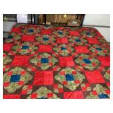 Vintage Handmade Patchwork Quilt